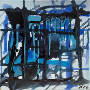 blau II (30x30)