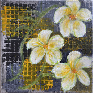 Frangipani (25x25)